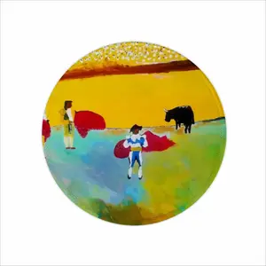 The Bullfighters Mouse Pad (Round)