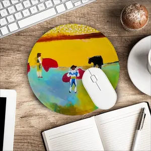 The Bullfighters Mouse Pad (Round)