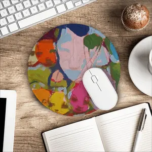 Indoor Mountain Mouse Pad (Round)