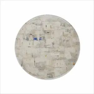 White Medina Mouse Pad (Round)