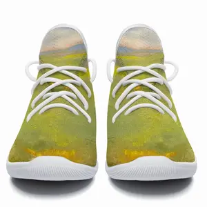 Men Flower Field Cheerleading Dance Shoes