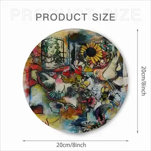 Postcard Mouse Pad (Round)