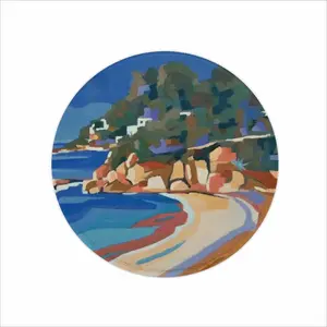 The Billionaires Cove In Cap Dantibes Mouse Pad (Round)