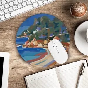 The Billionaires Cove In Cap Dantibes Mouse Pad (Round)