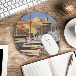 Sète The Navy Mouse Pad (Round)