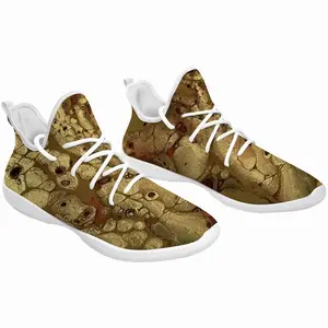 Men Pure Gold Cheerleading Dance Shoes