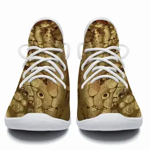 Men Pure Gold Cheerleading Dance Shoes