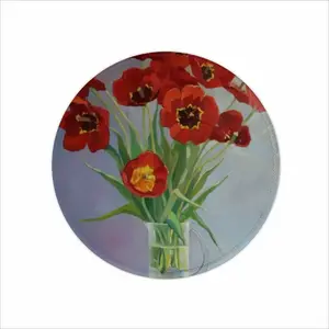 Tulips Mouse Pad (Round)