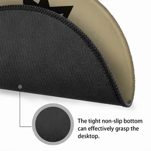 Blue Scarf Mouse Pad (Round)