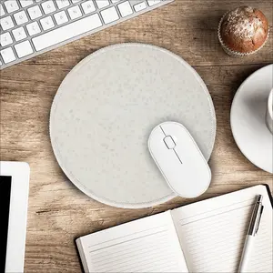 Bloomers White Mouse Pad (Round)