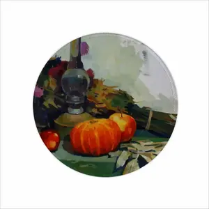 Autumn Still Life Mouse Pad (Round)