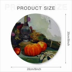 Autumn Still Life Mouse Pad (Round)