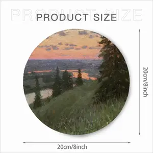 Open Spaces Of Vyatka Mouse Pad (Round)