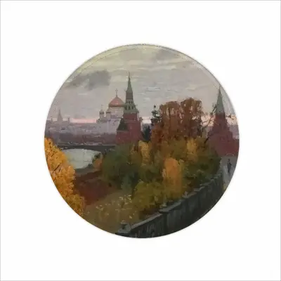 Autumn In The Kremlin Mouse Pad (Round)