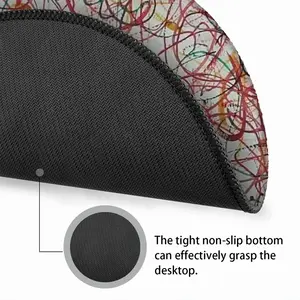 Thinking Of Movement Mouse Pad (Round)