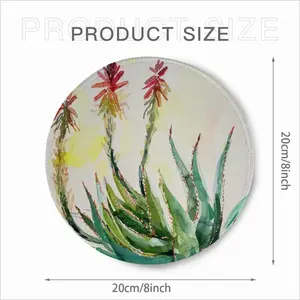 Aloe Mouse Pad (Round)