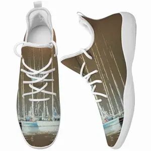 Men Sailboats In Ocre Cheerleading Dance Shoes