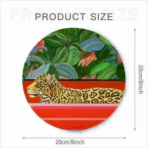 The King Of The Jungle Mouse Pad (Round)