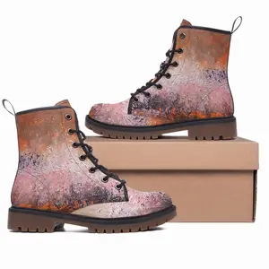 Men Birth Of Venus Leather Work Boots