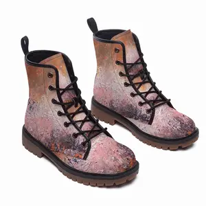 Men Birth Of Venus Leather Work Boots