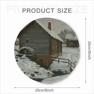 Old Mill Mouse Pad (Round)