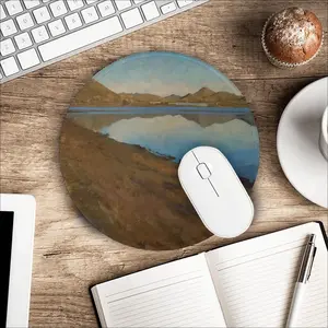 Mirror Of The Lakes Of Khakassia Mouse Pad (Round)