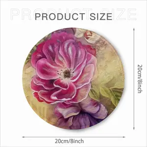 Smell Of Rose Mouse Pad (Round)