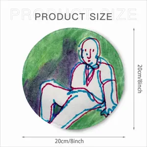 Everyday Micro-Scenes 066 Mouse Pad (Round)