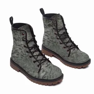 Men Untitled (Micro Planet) Leather Work Boots