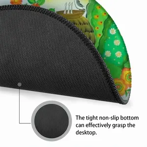 Blooming Eden Mouse Pad (Round)