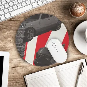 Accident Collage Mouse Pad (Round)