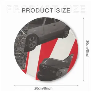 Accident Collage Mouse Pad (Round)