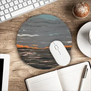 Melting Sun Mouse Pad (Round)