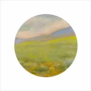 Flower Field Mouse Pad (Round)