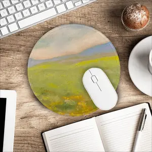 Flower Field Mouse Pad (Round)