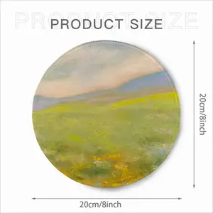 Flower Field Mouse Pad (Round)