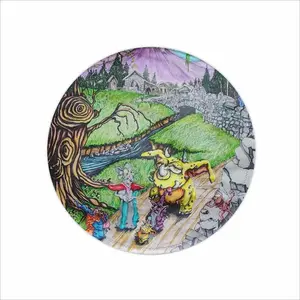 Fantasy Realm Mouse Pad (Round)