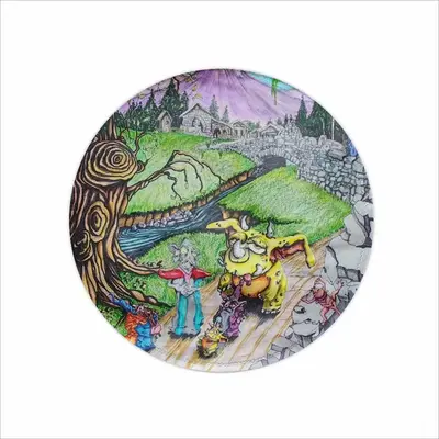 Fantasy Realm Mouse Pad (Round)