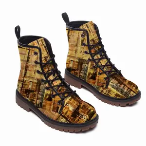 Men Chocolate Climate Climax Leather Work Boots