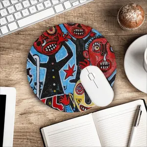 Revolting Old People Mouse Pad (Round)