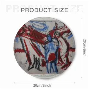 Smithfield Meat Market Mouse Pad (Round)