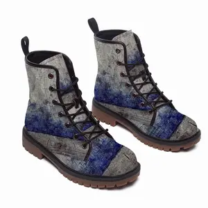 Men Bluegrid Leather Work Boots