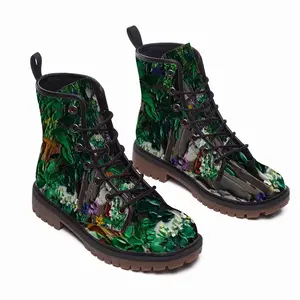 Men The Green House Leather Work Boots