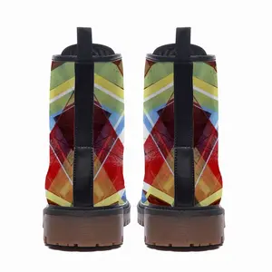 Men Accidental Atomic Aloha Leather Work Boots