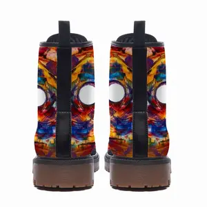 Men Galactic Genocide Gene Leather Work Boots