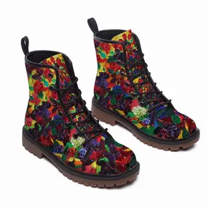 Men Clematis And Roses Ballinspittle Leather Work Boots