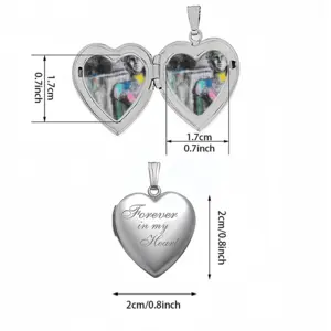 Almost Still Life Synthesis Love Necklace