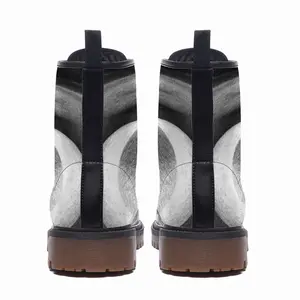 Men Planeten Planets Leather Work Boots