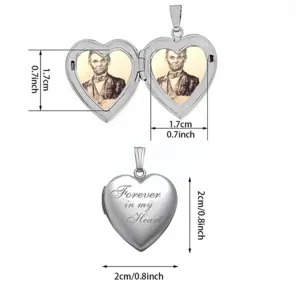 President Abraham Lincoln Love Necklace