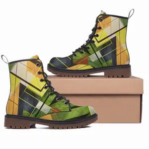 Men Zebra Zombies Zap Zimbabwe Zeitgast Leather Work Boots